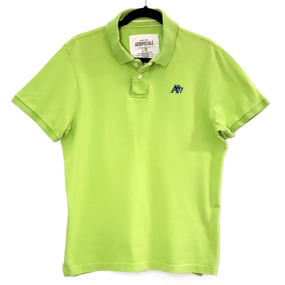 Aeropostale Green Polo Shirt - Picture 1 of 5
